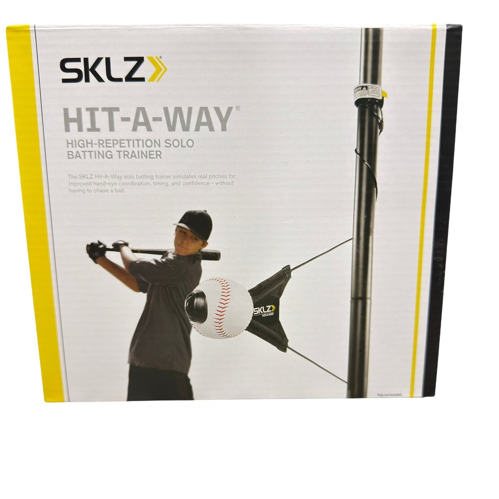 SKLZ Hit-A-Way Solo Baseball Batting Trainer High Repetition Practice System